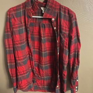 Woman’s small forever 21 red flannel